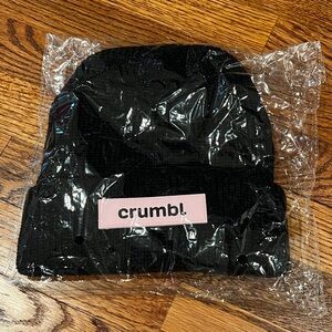 Crumbl Black Beanie